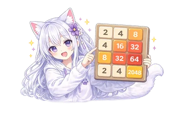2048 game illustration