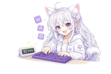 Typing Speed Test game illustration