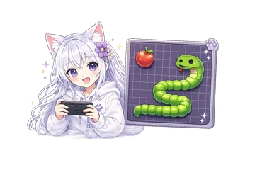 Snake game illustration