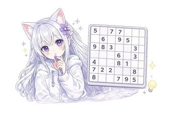 Sudoku game illustration